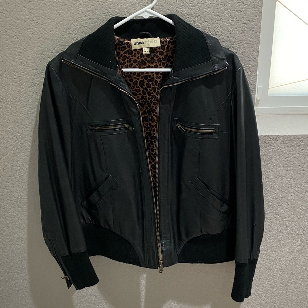 Anna Scholz genuine leather Jacket